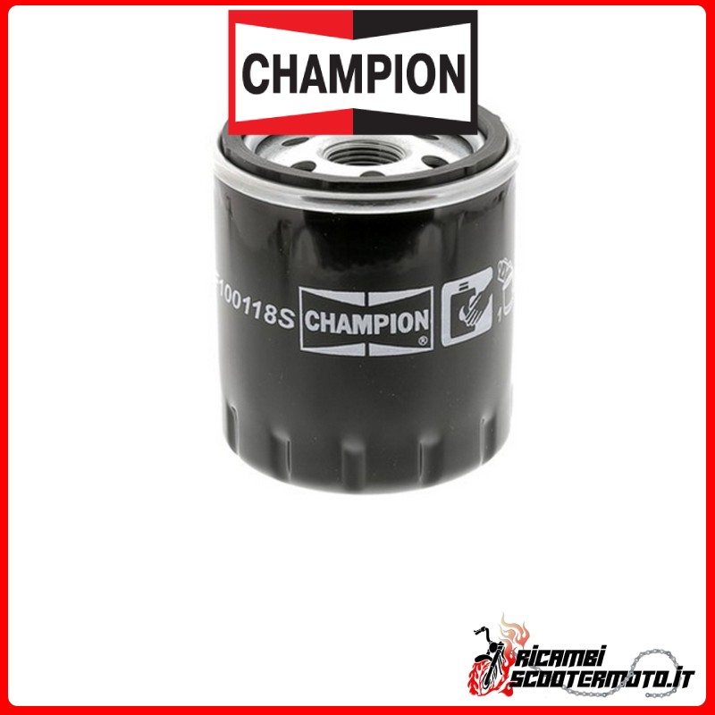 Champion Oil Filter COF100118S PIAGGIO PORTER DIESEL 1200-1400 1400 1995-2000