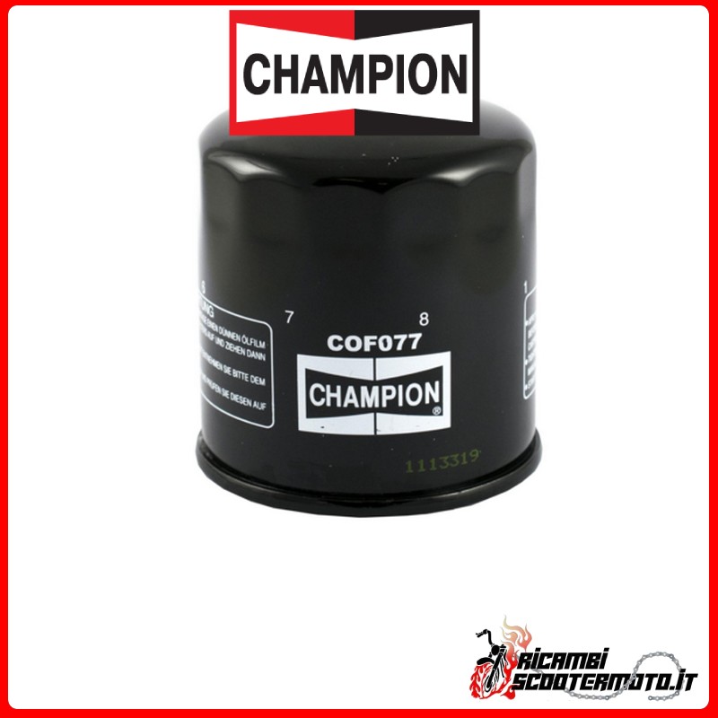 Filtre à huile Champion COF077 BUELL XB12R 1200 IE FIREBOLT 2004
