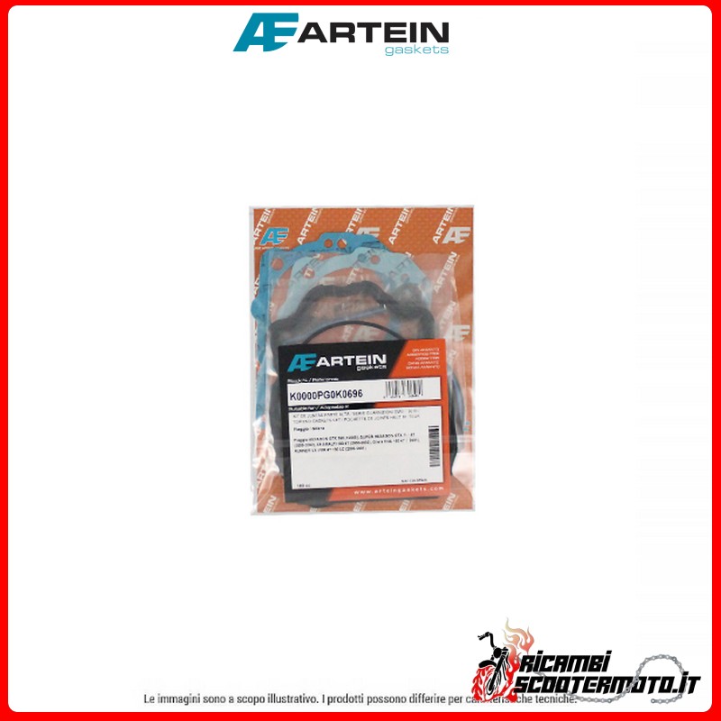 Serie de juntas de gama alta ARTEIN MALAGUTI CENTRO BASE 50 1993-1994