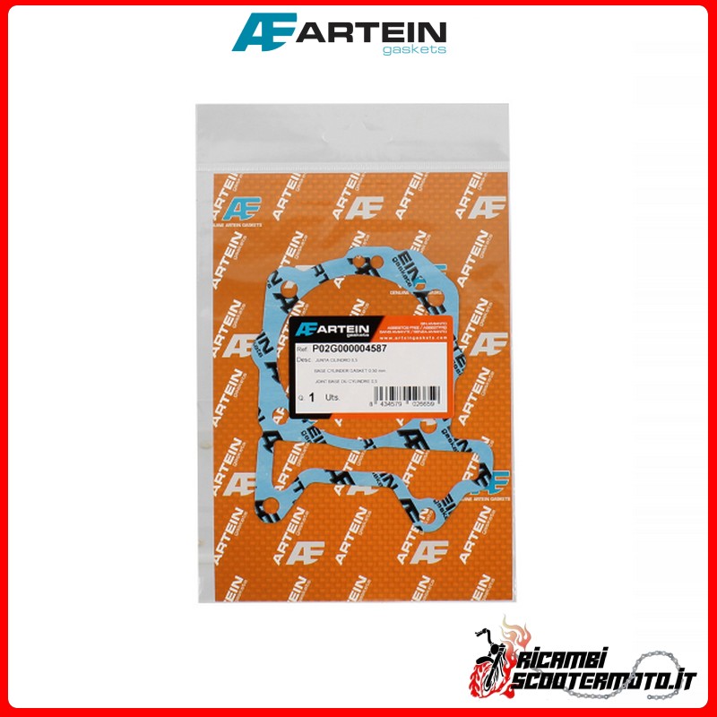 JUNTA DE BASE DE CILINDRO DE SCOOTER ARTEIN PIAGGIO BEVERLY 125 2001-2003 JUNTA DE BASE DE CILINDRO DE SCOOTER ARTEIN PIAGGIO BEVERLY 125 2001-2003