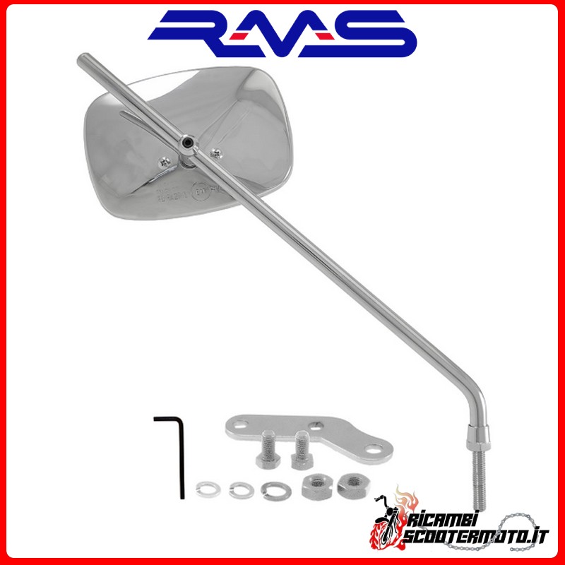 RMS UNIVERSAL MIRROR PIAGGIO VESPA 100 1978-1983 RMS UNIVERSAL MIRROR PIAGGIO VESPA 100 1978-1983