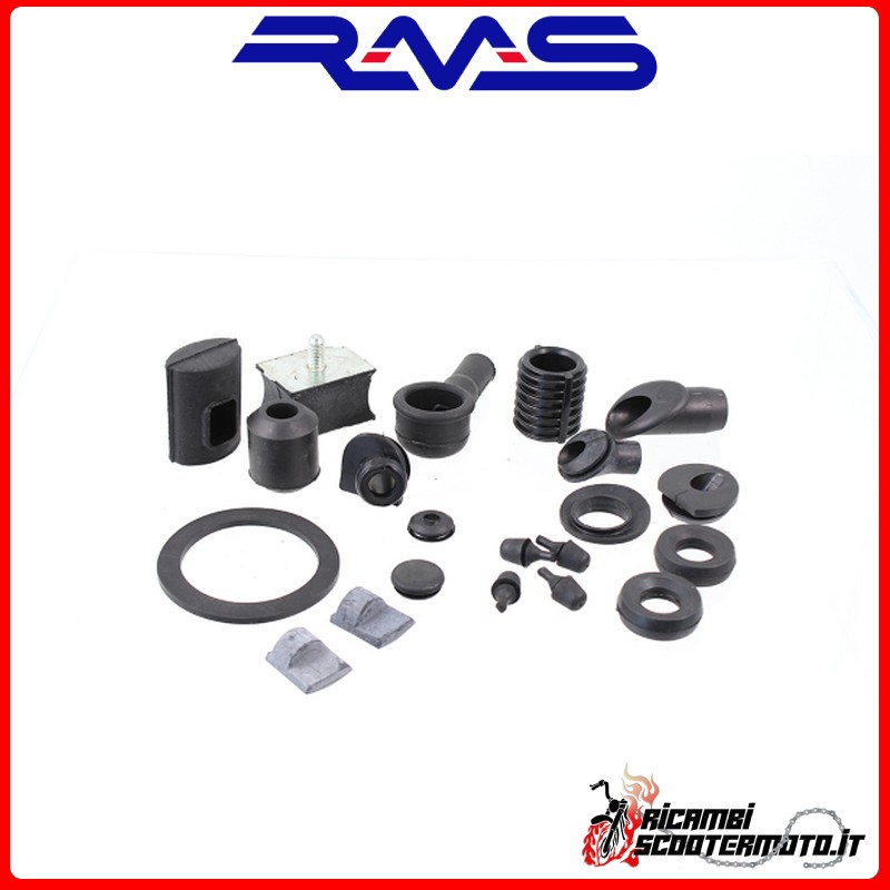 Kit caoutchouc pour cadre PIAGGIO VESPA PX 125 1998-2001