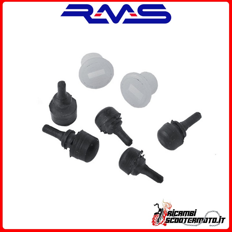 Kit de gomas para puertas RMS PIAGGIO VESPA 50 1967-1971