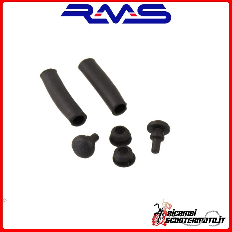 Kit caoutchouc pour capot RMS PIAGGIO VESPA P 125 E 1981-1997