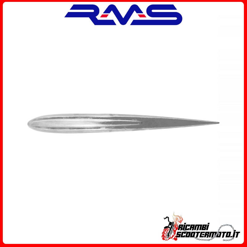 RMS FENDER CREST PIAGGIO VESPA 125 1961-1962 RMS FENDER CREST PIAGGIO VESPA 125 1961-1962