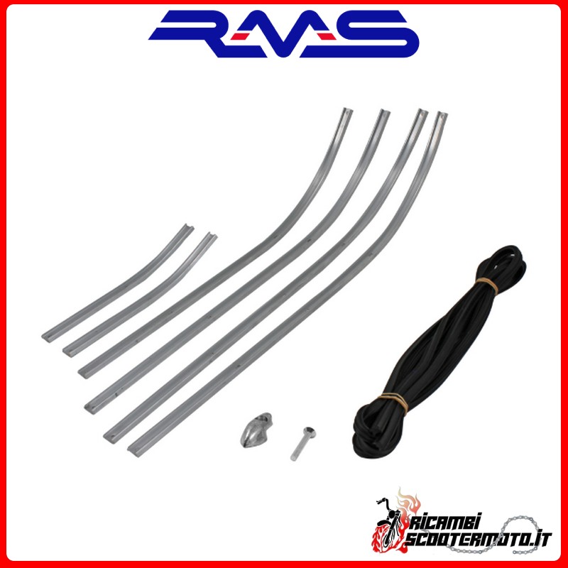 RMS footboard strips series PIAGGIO VESPA 50 1967-1982