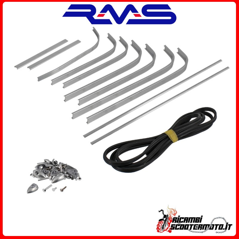 RMS footboard strips PIAGGIO VESPA 125 1948-1950