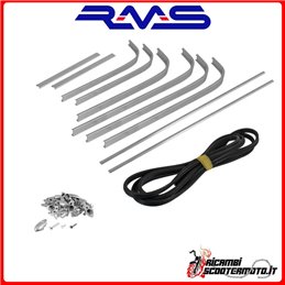 RMS footboard strips PIAGGIO VESPA 125 1952-1955