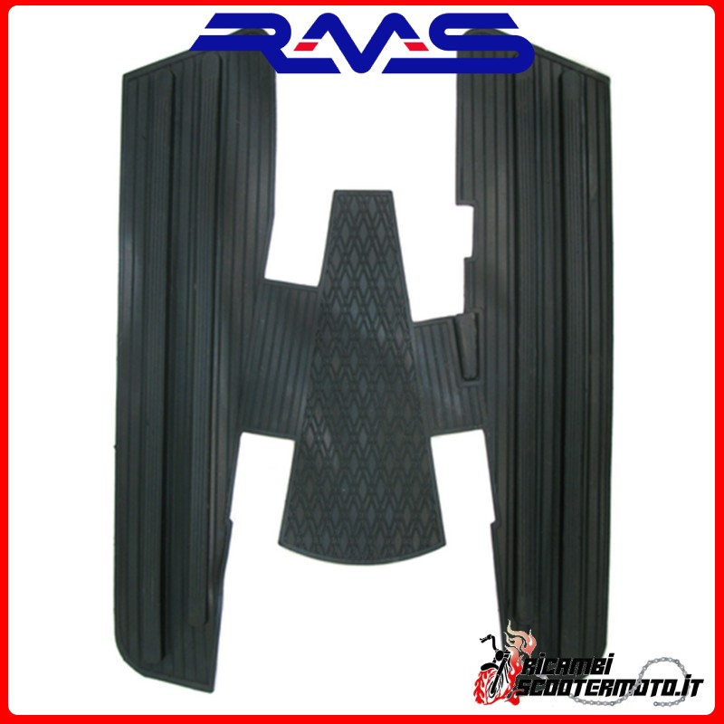 Alfombra negra grande RMS PIAGGIO VESPA 125 VNB1T 1960