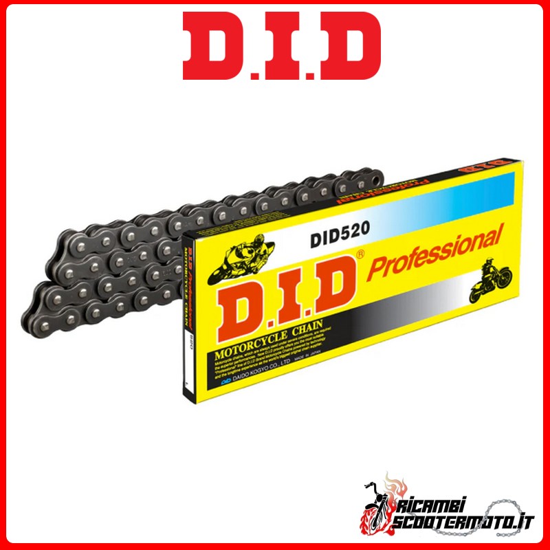 DID CHAIN 520 112 RB APRILIA CLASSIC 125 1997-2001