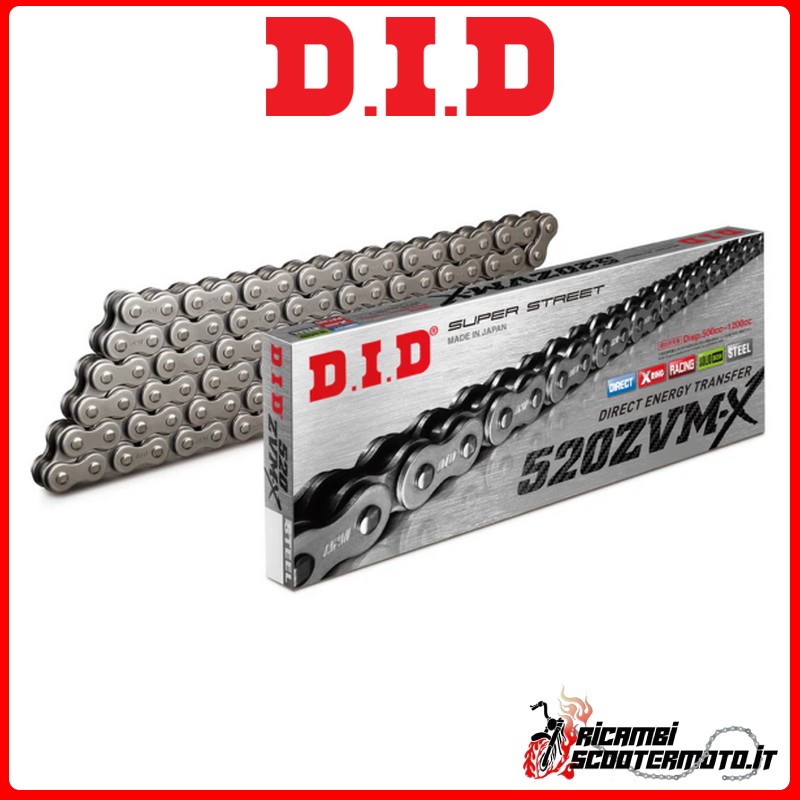 DID CHAIN 520 ZVM-X ZB 112 HONDA CBR 600 RR 2003-2005