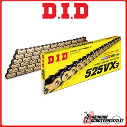 KETTE 525 VX3 GOLD ZB 114 BENELLI TRK 502 500 ABS 2017-2024