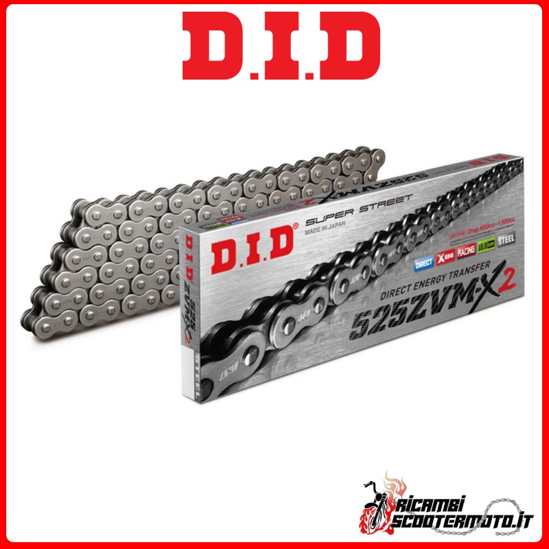 DID CHAIN 525 ZVM-X2 ZB 118 BMW HP4 1000 ABS 2012-2016
