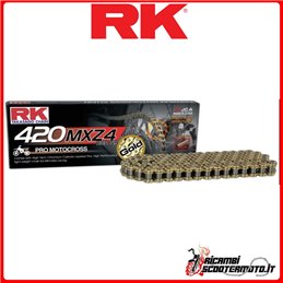 Cadena RK 420MXZ4-120 CL ORO FANTIC CABALLERO CASA 50 2006-2019