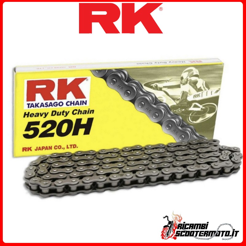 RK CHAIN 520H-116 CL CAGIVA FRECCIA C12 R 125 1989-1992 RK CHAIN 520H-116 CL CAGIVA FRECCIA C12 R 125 1989-1992