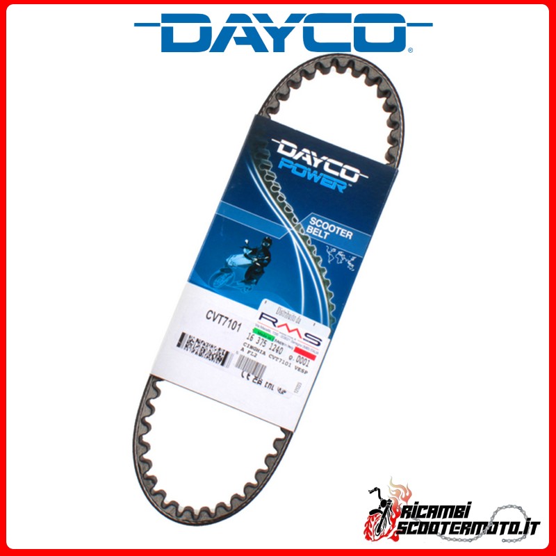 DAYCO DRIVE BELT PIAGGIO VESPA FL2 AUTOMATICA 50 1990-1991