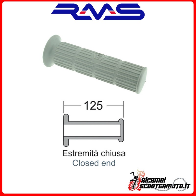 PAR DE PERILLAS RMS PIAGGIO VESPA 50 SPECIAL 1970-1972