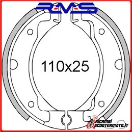 ZAPATAS DE FRENO RMS YAMAHA TT-R125LE 125 2008