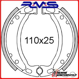 PAR DE ZAPATAS DE FRENO RMS YAMAHA CR 50 Z 1991-1995