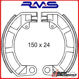 ZAPATAS DE FRENO TRASERO RMS PIAGGIO VESPA 125 1967-1982