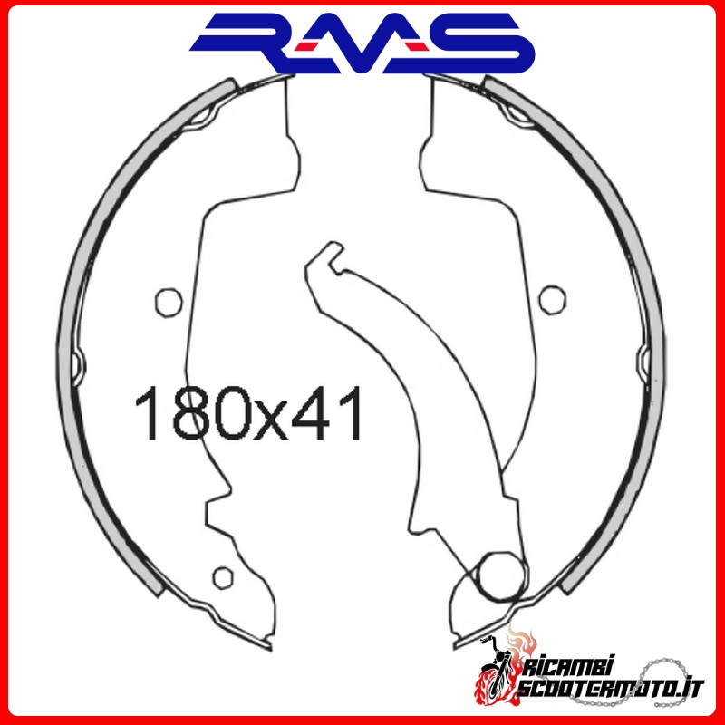 GANASCE FRENO RMS PIAGGIO APE CAR P2-P3 220 1978-1985 GANASCE FRENO RMS PIAGGIO APE CAR P2-P3 220 1978-1985