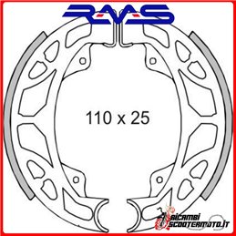 ZAPATAS DE FRENO RMS DERBI ATLANTIS 2T 50 2010