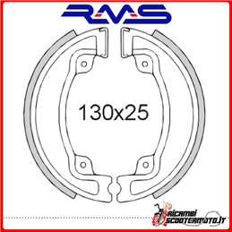 REAR BRAKE SHOES RMS PIAGGIO HEXAGON GT-GTX 250 1998-2000