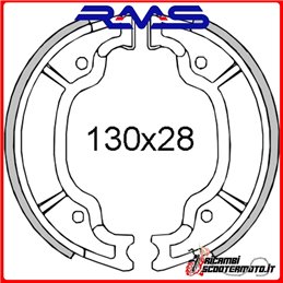 REAR BRAKE SHOES RMS GENERIC SOHO 125 DD 2013