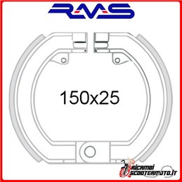EVOK FRONT BRAKE SHOES PIAGGIO VESPA GS 160 1962-1964