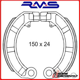 ZAPATAS DE FRENO RMS PIAGGIO VESPA FL 125 1989-1990