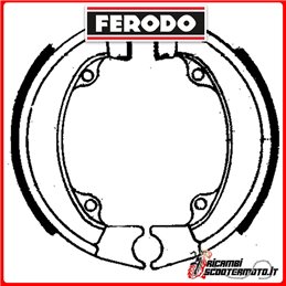 Mâchoires de frein FERODO  FSB703 PGO STAR 50 1993-1996