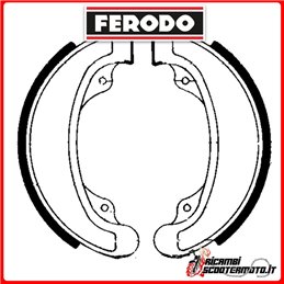 Zapatas de freno FERODO  FSB708 HONDA CB 250 N EURO 1978-1981