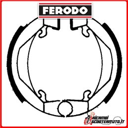 FERODO Bremsbacken  FSB712 SACHS SWING 50 L 1996-1997