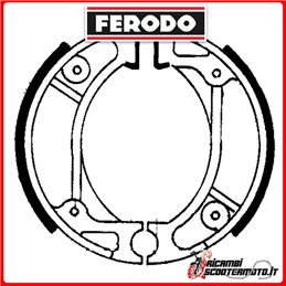 FERODO Brake Shoes  FSB714 SYM DD 50 2002