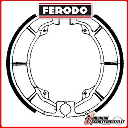 Mâchoires de frein FERODO  FSB718 KAWASAKI KLF 220 A 1992-1995