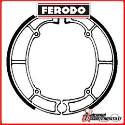 FERODO Bremsbacken  FSB719 KAWASAKI EN 500 A3-A4 1992-1993