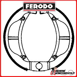 FERODO Bremsbacken  FSB802 KAWASAKI KX 60 B 1994-1998