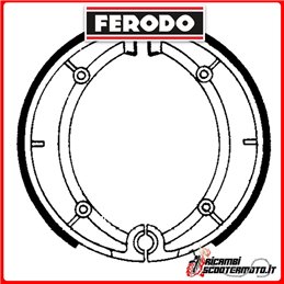 Mâchoires de frein FERODO  FSB876 APRILIA CLASSIC 125 1995-1999