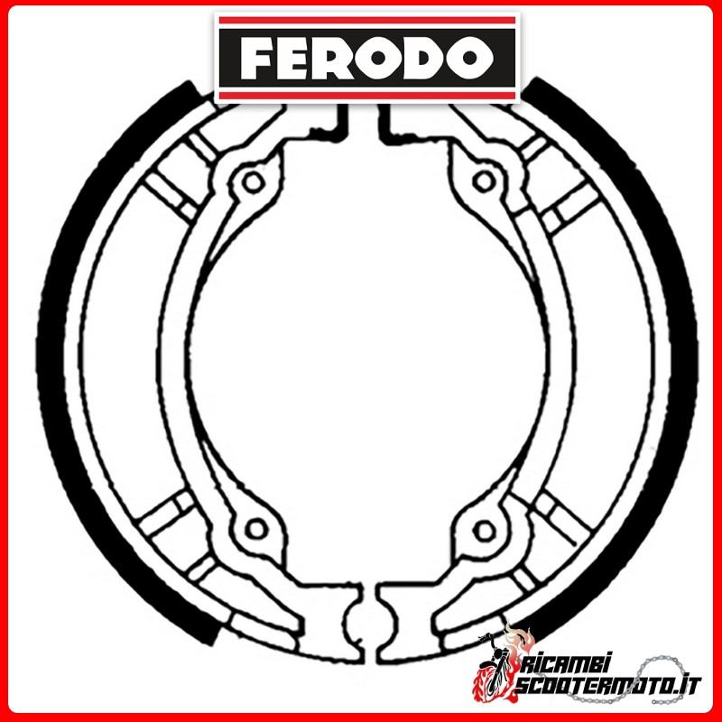 FERODO Brake Shoes  FSB883 PGO T-REX 110 125 2T 1999-2002