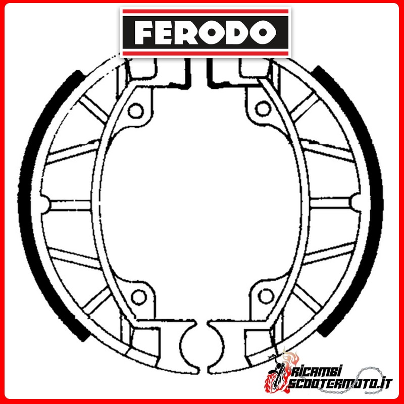 FERODO Brake Shoes FSB894 PIAGGIO SFERA 50 1991-1993 FERODO Brake Shoes FSB894 PIAGGIO SFERA 50 1991-1993