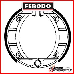 FERODO Brake Shoes  FSB907 MALAGUTI CENTRO BASE 50 1993-1994