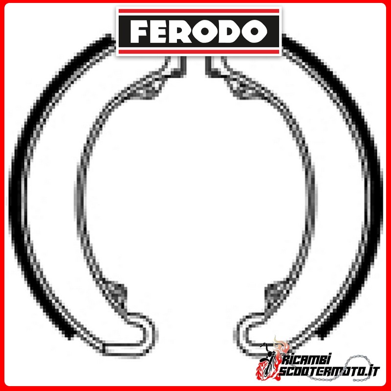 FERODO Brake Shoes  FSB943 HONDA CB 250 K 1971-1973