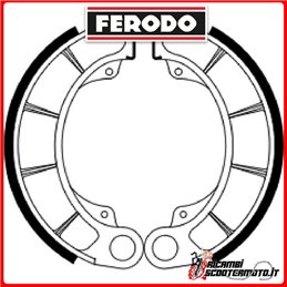 FERODO Brake Shoes  FSB946 HONDA TRX 400 FA FOURTRAX RANCHER AT 2004-2007