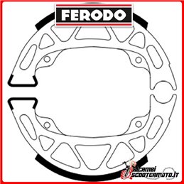 FERODO Brake Shoes  FSB952 PIAGGIO CIAO MIX TEEN 50 1996-2001