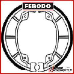 FERODO Brake Shoes  FSB964 SYM CROX 125 EURO4 2017
