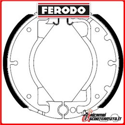 Zapatas de freno FERODO ECO  FSB738A MBK CW BOOSTER 50 1990-1991