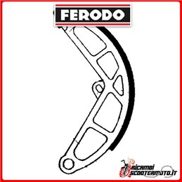 Zapatas de freno FERODO ECO  FSB889A PIAGGIO BOSS 50 1988-1989