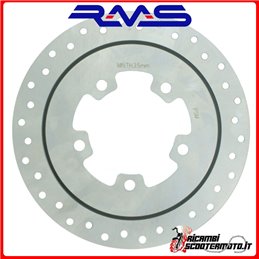 DISCO DE FRENO TRASERO RMS SCOOTER KYMCO DOWNTOWN 125I 125 2009-2016