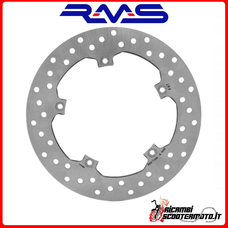 DISCO FRENO POSTERIORE RMS PEUGEOT GEOPOLIS 300 IE GEOSTYLE 2011-2012