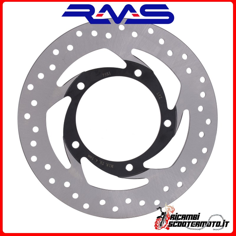 REAR BRAKE DISC RMS SCOOTER PIAGGIO BEVERLY 4T 4V IE EURO3 SPORT TOURING 350 2011-2014 REAR BRAKE DISC RMS SCOOTER PIAGGIO BEVERLY 4T 4V IE EURO3 SPORT TOURING 350 2011-2014